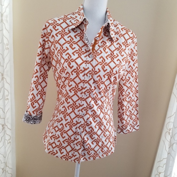 Tizzie Tops - Tizzie Button Down Fitted Shirt